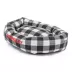Majestic Pet Personalized Checkered Bagel Cat & Dog Bed image thumbnail 2
