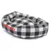 Majestic Pet Personalized Checkered Bagel Cat & Dog Bed image thumbnail 2