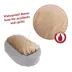 Majestic Pet Personalized Checkered Bagel Cat & Dog Bed image thumbnail 4