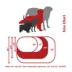 Majestic Pet Personalized Checkered Bagel Cat & Dog Bed image thumbnail 5