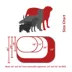 Majestic Pet Personalized Checkered Bagel Cat & Dog Bed image thumbnail 5