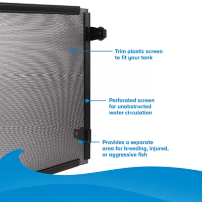 Top Fin® Tank Divider - Fish Tank Aquarium - 10-55 Gallon - Image 3