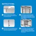 Top Fin® Tank Divider - Fish Tank Aquarium - 10-55 Gallon image thumbnail 4