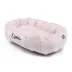 Majestic Pet Personalized Checkered Bagel Cat & Dog Bed image thumbnail 2