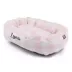 Majestic Pet Personalized Checkered Bagel Cat & Dog Bed image thumbnail 2