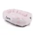 Majestic Pet Personalized Checkered Bagel Cat & Dog Bed image thumbnail 2