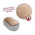 Majestic Pet Personalized Checkered Sherpa Bagel Cat & Dog Bed image thumbnail 4