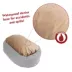 Majestic Pet Personalized Checkered Sherpa Bagel Cat & Dog Bed image thumbnail 4