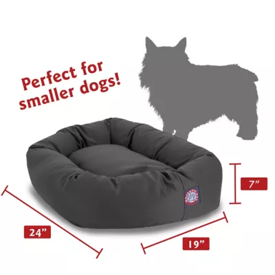 Product Majestic Pet Personalized Bagel Dog Bed