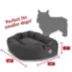 Majestic Pet Personalized Bagel Dog Bed image thumbnail 3