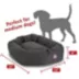 Majestic Pet Personalized Bagel Dog Bed image thumbnail 3