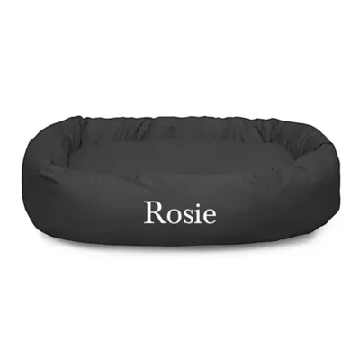 Product Majestic Pet Personalized Bagel Dog Bed
