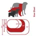 Majestic Pet Personalized Bagel Dog Bed image thumbnail 4