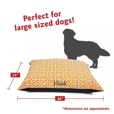 Product Majestic Pet Personalized Aruba Super Value Pillow Dog Bed
