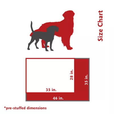 Majestic Pet Personalized Aruba Super Value Pillow Dog Bed - Image 6