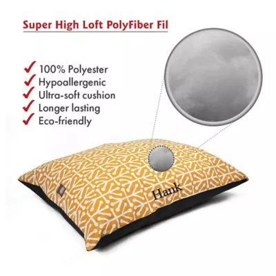 Product Majestic Pet Personalized Aruba Super Value Pillow Dog Bed