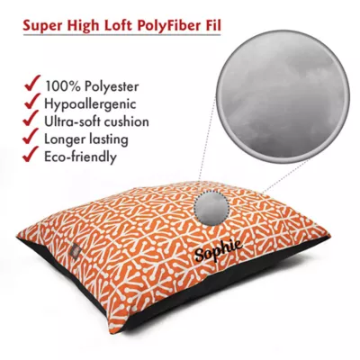 Majestic Pet Personalized Aruba Super Value Pillow Dog Bed - Image 4