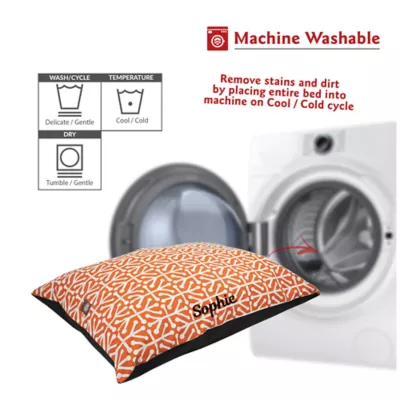 Majestic Pet Personalized Aruba Super Value Pillow Dog Bed - Image 5