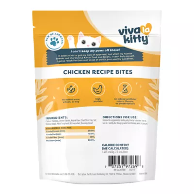 Product Viva La Kitty® Jerky Bites Cat Treat - Grain Free, High Protein