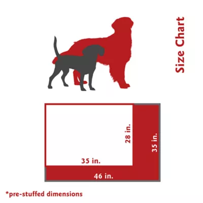 Majestic Pet Personalized Charlie Super Value Pillow Dog Bed - Image 6