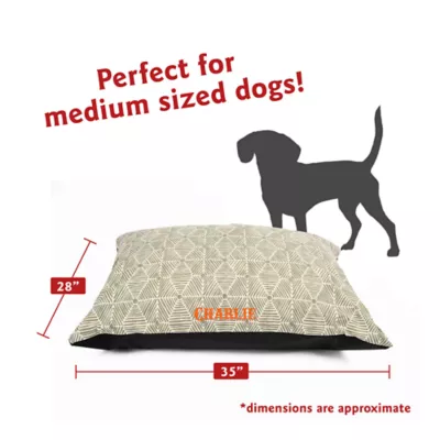 Product Majestic Pet Personalized Charlie Super Value Pillow Dog Bed