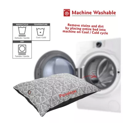 Majestic Pet Personalized Charlie Super Value Pillow Dog Bed - Image 5