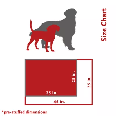 Majestic Pet Personalized Charlie Super Value Pillow Dog Bed - Image 6