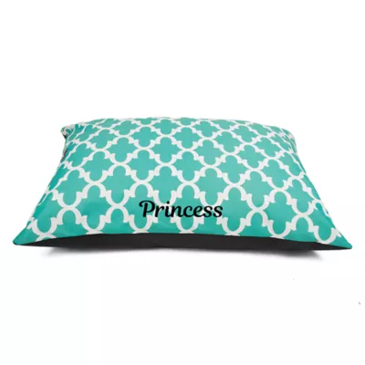 Product Majestic Pet Personalized Trellis Super Value Pillow Dog Bed