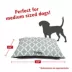 Majestic Pet Personalized Trellis Super Value Pillow Dog Bed image thumbnail 3