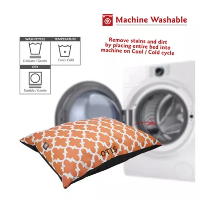 Majestic Pet Personalized Trellis Super Value Pillow Dog Bed - Image 5