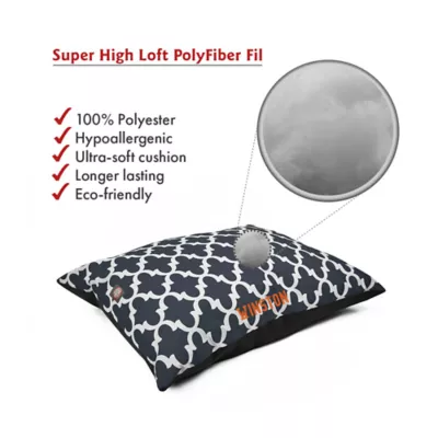 Product Majestic Pet Personalized Trellis Super Value Pillow Dog Bed