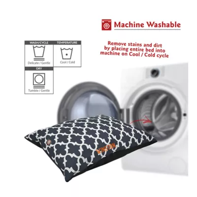 Product Majestic Pet Personalized Trellis Super Value Pillow Dog Bed