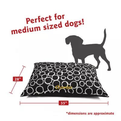 Product Majestic Pet Personalized Fusion Super Value Pillow Dog Bed
