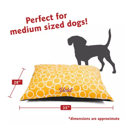 Majestic Pet Personalized Fusion Super Value Pillow Dog Bed - Image 3