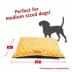 Majestic Pet Personalized Fusion Super Value Pillow Dog Bed image thumbnail 3