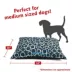 Majestic Pet Personalized Fusion Super Value Pillow Dog Bed image thumbnail 3