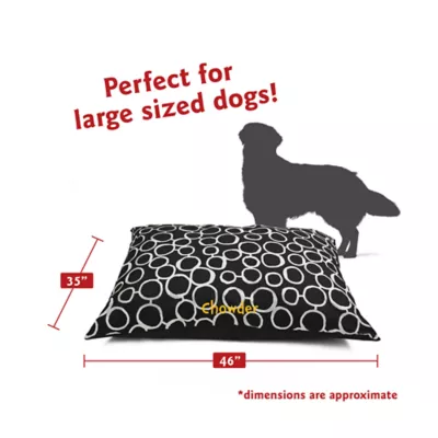 Majestic Pet Personalized Fusion Super Value Pillow Dog Bed - Image 3
