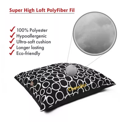 Majestic Pet Personalized Fusion Super Value Pillow Dog Bed - Image 4