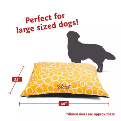 Majestic Pet Personalized Fusion Super Value Pillow Dog Bed - Image 3