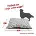 Majestic Pet Personalized Fusion Super Value Pillow Dog Bed image thumbnail 3