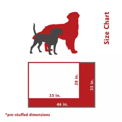 Product Majestic Pet Personalized Fusion Super Value Pillow Dog Bed