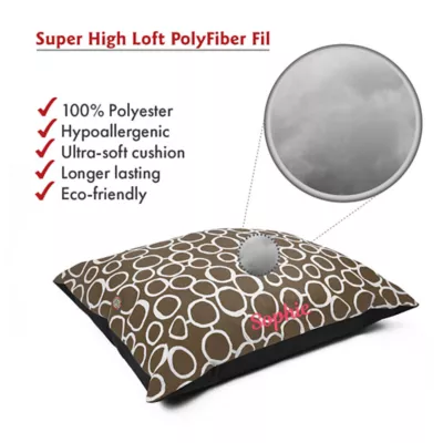 Product Majestic Pet Personalized Fusion Super Value Pillow Dog Bed