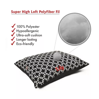 Product Majestic Pet Personalized Links Super Value Pillow Dog Bed
