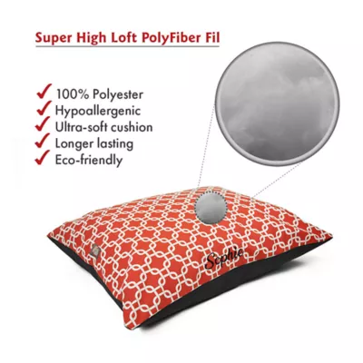 Majestic Pet Personalized Links Super Value Pillow Dog Bed - Image 4