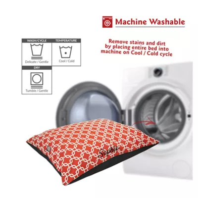 Majestic Pet Personalized Links Super Value Pillow Dog Bed - Image 5
