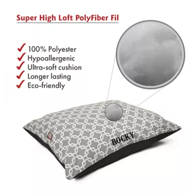 Product Majestic Pet Personalized Links Super Value Pillow Dog Bed