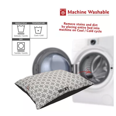 Product Majestic Pet Personalized Links Super Value Pillow Dog Bed