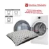Majestic Pet Personalized Links Super Value Pillow Dog Bed image thumbnail 5