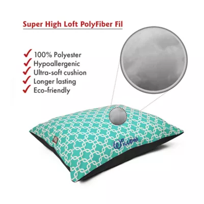 Product Majestic Pet Personalized Links Super Value Pillow Dog Bed
