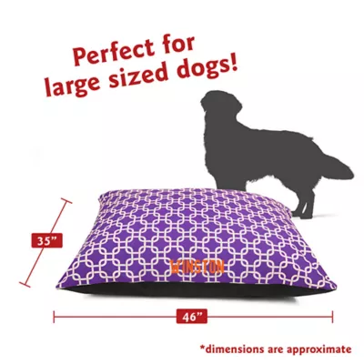 Majestic Pet Personalized Links Super Value Pillow Dog Bed - Image 3